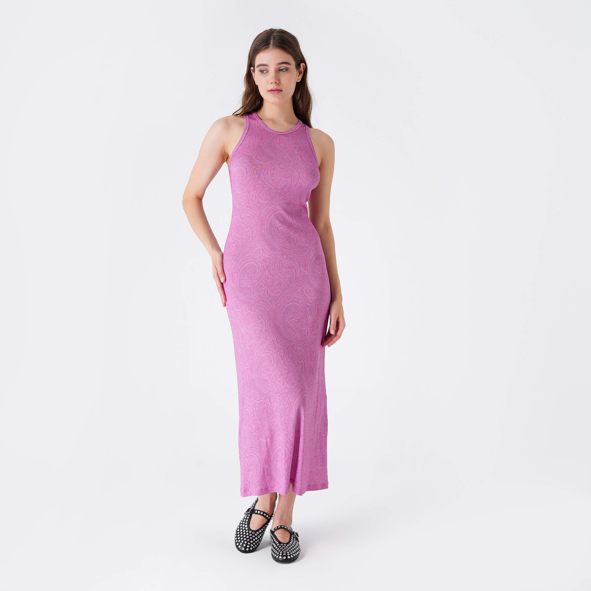 ETRO - Pink Sleeveless Dress